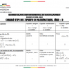 Correction Examen Blanc BAC 2025 - Mathématiques Série D - Département Ouémé
